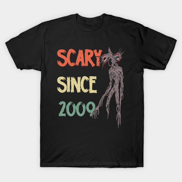 Scary since 2009 siren head T-Shirt by opippi